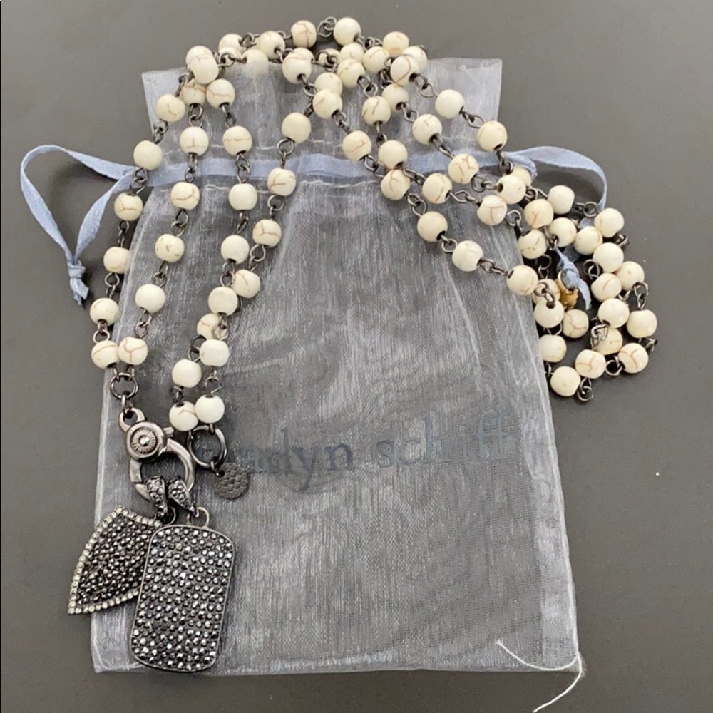 Marlyn Schiff beaded necklace
